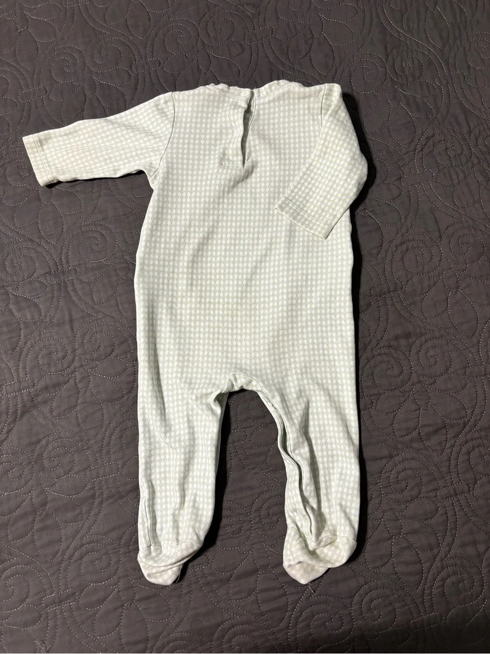 6-9mo Baby Footed One-Piece